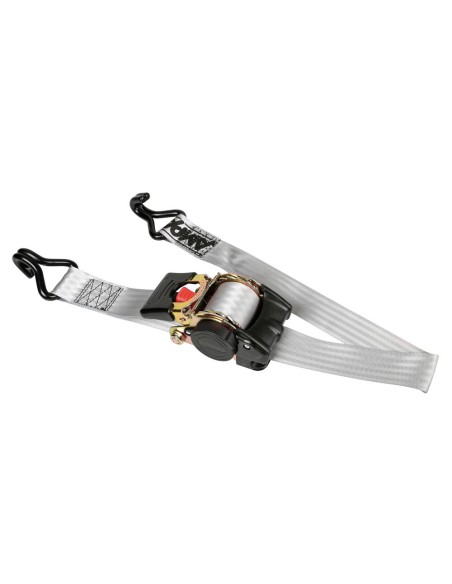 Nastro tensore autoretrattile a doppio gancio 5x300cm 1500Kg