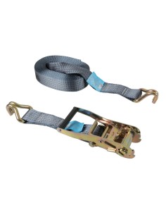 Nastro tensore gancio singolo con cricchetto 15m max 5000Kg