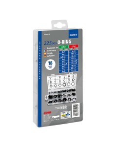 O Ring assortiti 225 pz 18 misure