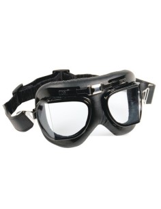 Occhiali moto scooter Koji stile Retro' alluminio 