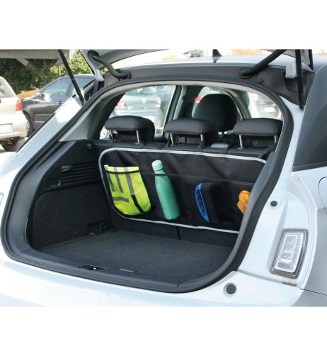Organizer bagagliaio sedile 4 tasche a rete