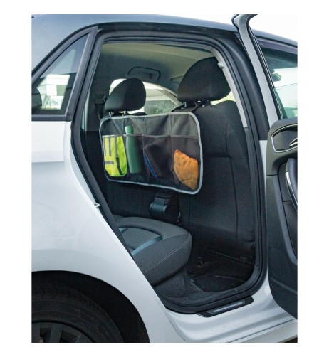 Organizer bagagliaio sedile 4 tasche a rete