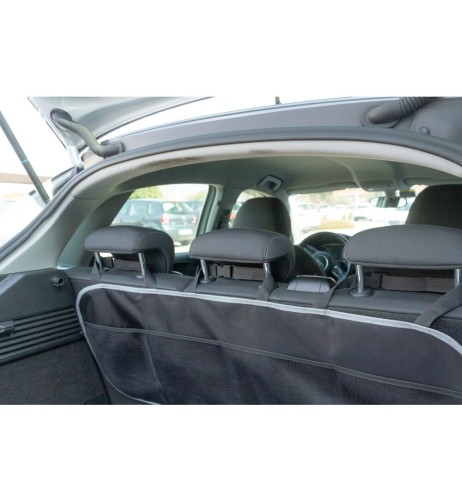 Organizer bagagliaio sedile 4 tasche a rete