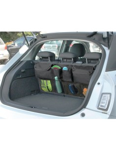 Organizer bagagliaio sedile 4 tasche chiudibili 2
