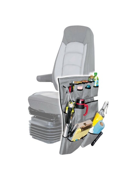 Organizer per bracciolo camion 11 tasche