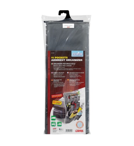 Organizer per bracciolo camion 11 tasche