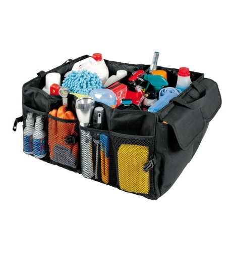 Organizer porta oggetti per baule auto taglia L 55x26x38cm