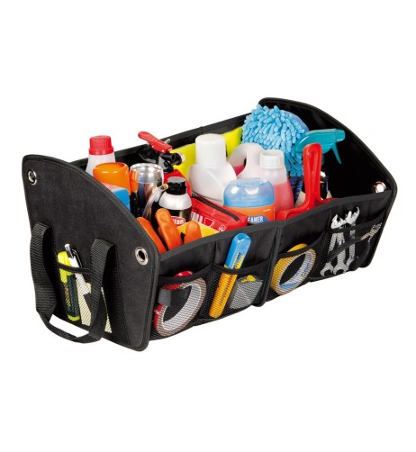 Organizer porta oggetti per baule auto taglia M 52x28x32cm