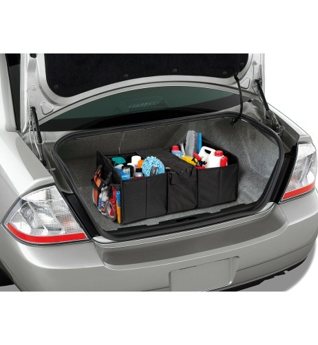 Organizer porta oggetti per baule auto taglia XL 70x30x36cm
