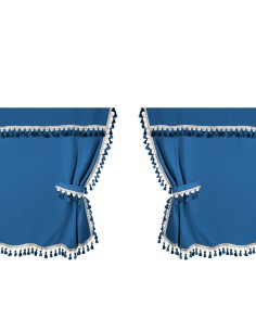 Oscura Set tende centrali per camion cabina standard colore blu