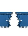 Oscura Set tende centrali per camion cabina standard colore blu