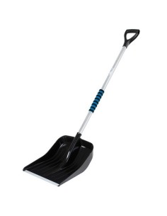 Pala da neve con manico in alluminio