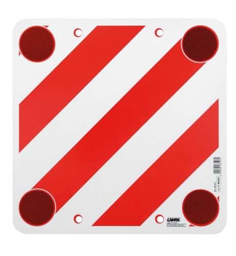 Pannello di segnalazione carico sporgente 50x50cm