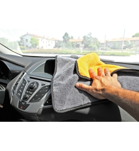 Panno in microfibra double face altissima assorbenza 40x40cm