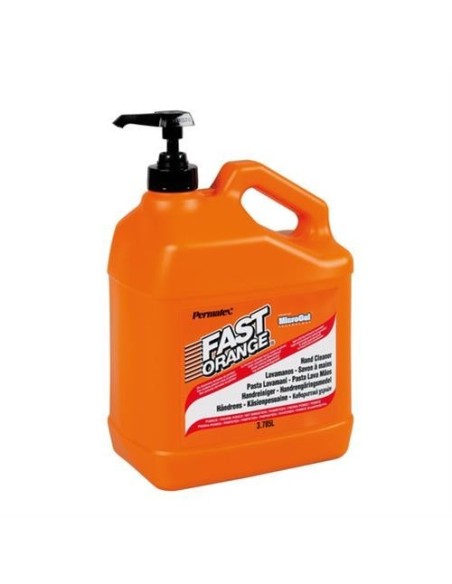 Pasta lavamani meccanici Fast Orange Permatex con dosatore 3 78L