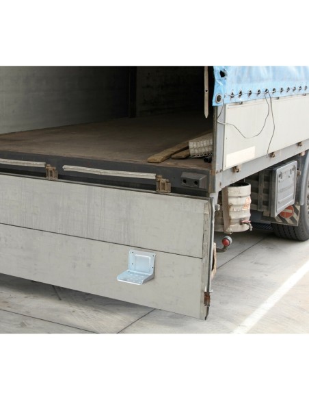 Pedana salita pieghevole camion in acciaio zincato