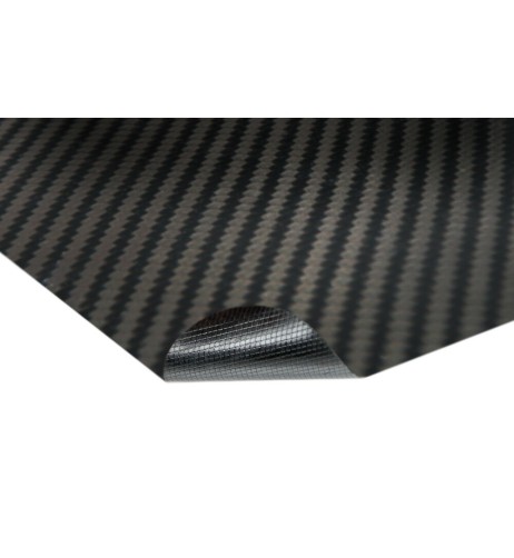 Pellicola adesiva carbon look 3D per interno esterno 50x150cm