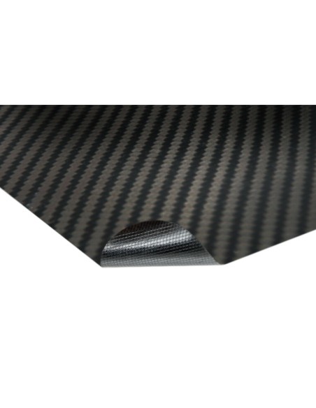 Pellicola adesiva carbon look 3D per interno esterno 50x75cm