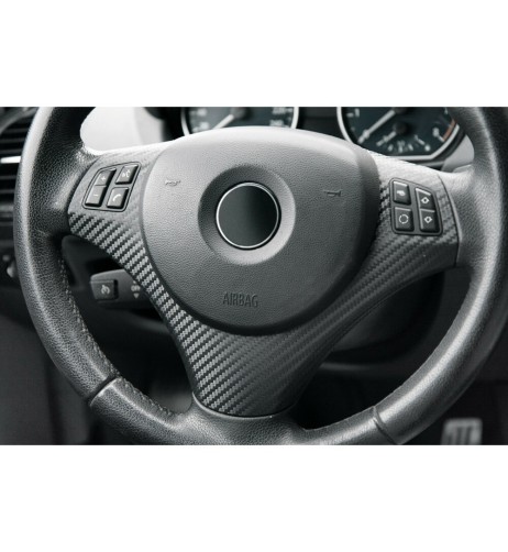 Pellicola adesiva carbon look 3D per interno esterno 50x75cm