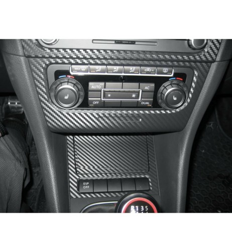 Pellicola adesiva carbon look 3D per interno esterno 50x75cm