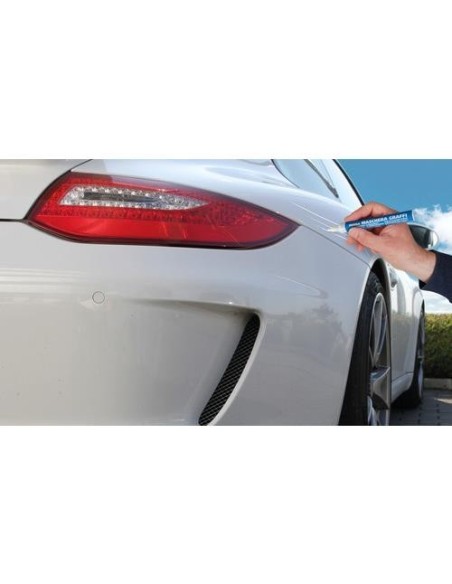 Penna maschera graffi carrozzeria e caschi trasparente