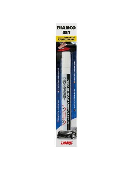 Penna ritocco carrozzeria con colore specifico Bianco 551