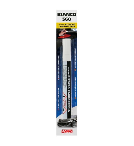 Penna ritocco carrozzeria con colore specifico Bianco 560