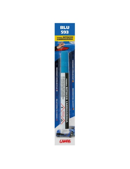 Penna ritocco carrozzeria con colore specifico Blu 593