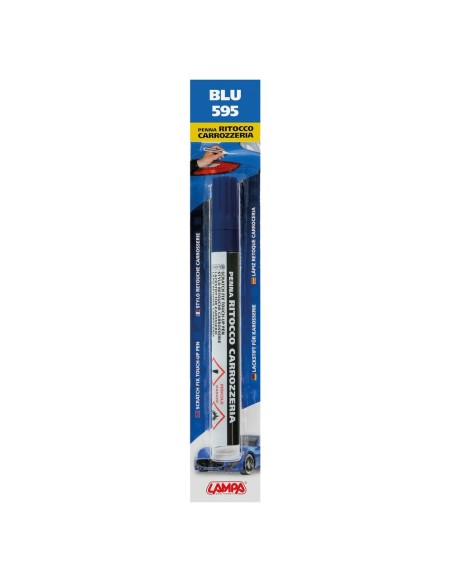 Penna ritocco carrozzeria con colore specifico Blu 595