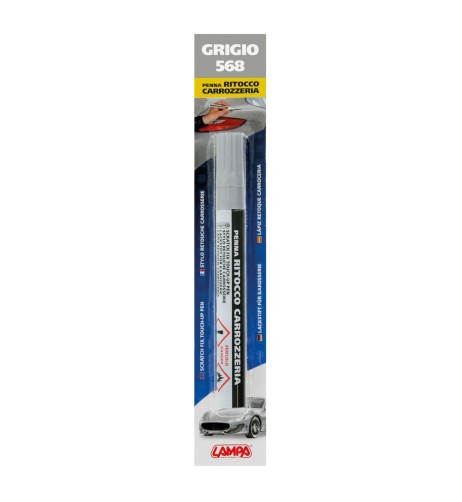 Penna ritocco carrozzeria con colore specifico Grigio 568