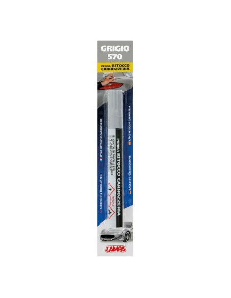 Penna ritocco carrozzeria con colore specifico Grigio 570