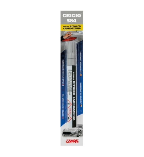 Penna ritocco carrozzeria con colore specifico Grigio 584