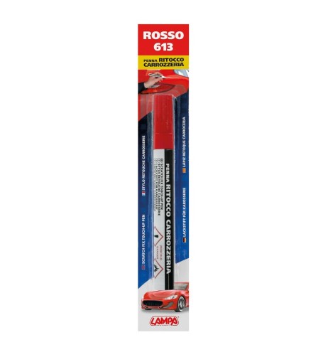 Penna ritocco carrozzeria con colore specifico Rosso 613