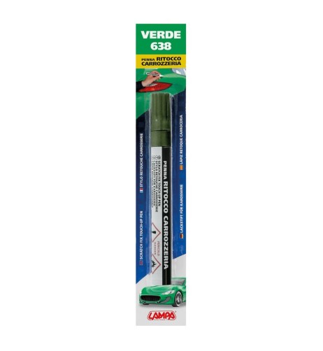 Penna ritocco carrozzeria con colore specifico Verde 638