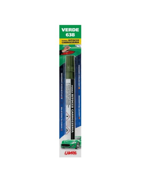 Penna ritocco carrozzeria con colore specifico Verde 638