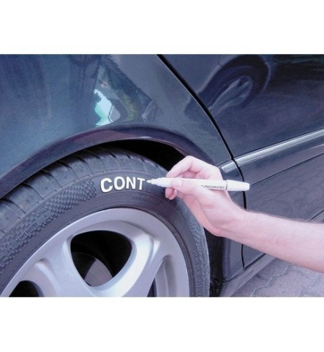 Pennarello per pneumatici colore argento