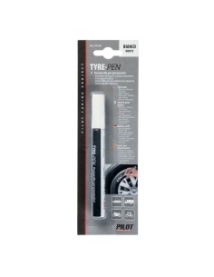 Pennarello per pneumatici colore bianco