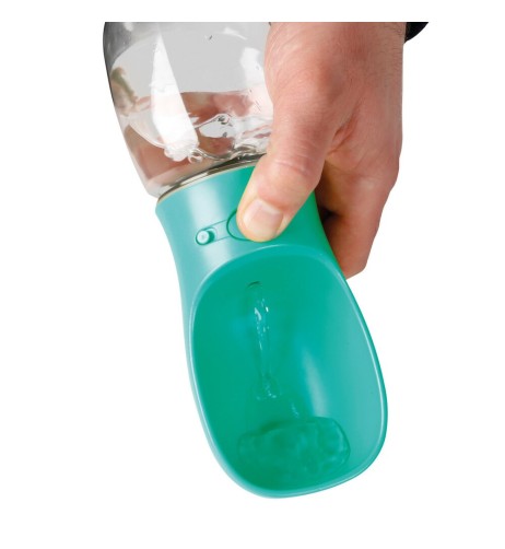 Pet bottle abbeveratoio da viaggio per animali 350 ml