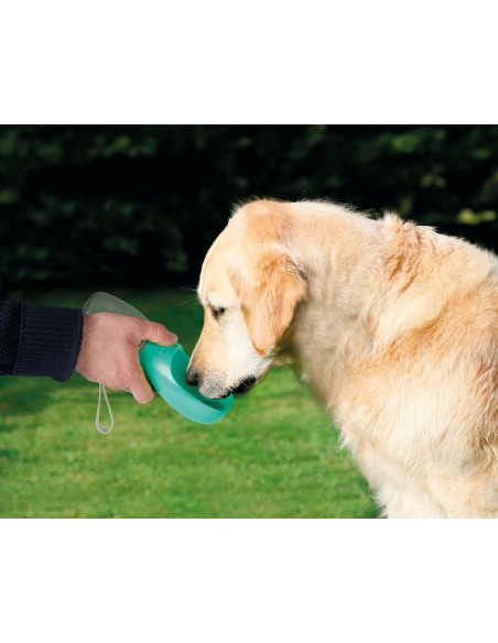 Pet bottle abbeveratoio da viaggio per animali 350 ml