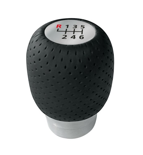 Pomello cambio standard universale Formula Gear 1 pelle nera