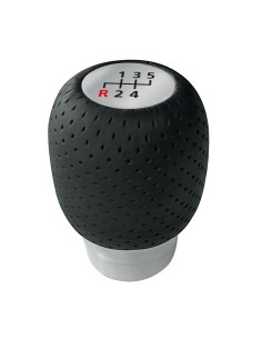 Pomello cambio standard universale Formula Gear 3 pelle nera