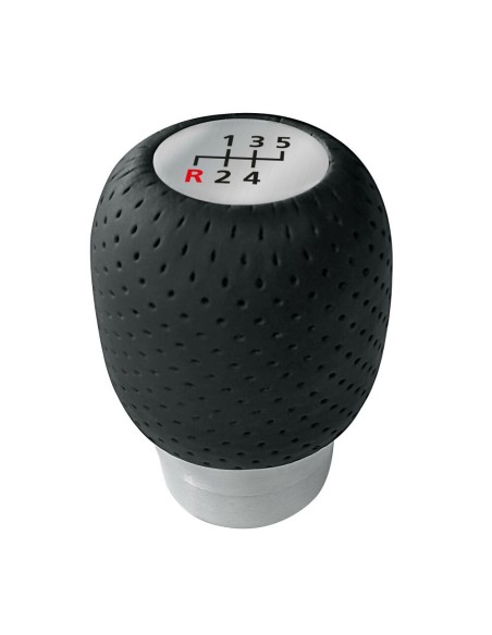 Pomello cambio standard universale Formula Gear 3 pelle nera
