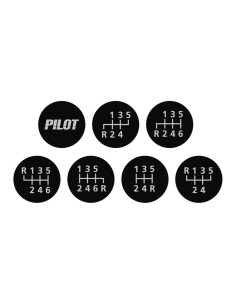 Pomello cambio standard universale Speed pelle nera 2