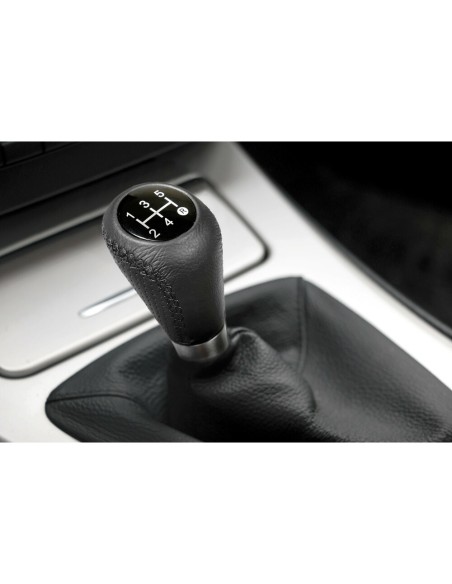 Pomello cambio standard universale Speed pelle nera