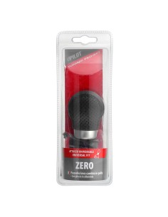 Pomello cambio standard universale Zero pelle nera 2