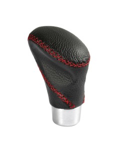 Pomello cambio standard universale Zoe Sport pelle nera