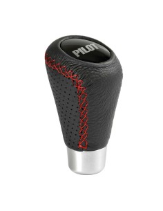 Pomello cambio universale Speed sport pelle nera