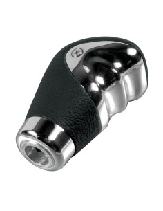 Pomello cambio universale Krom in pelle e alluminio 2