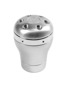 Pomello cambio alluminio cromo Spider