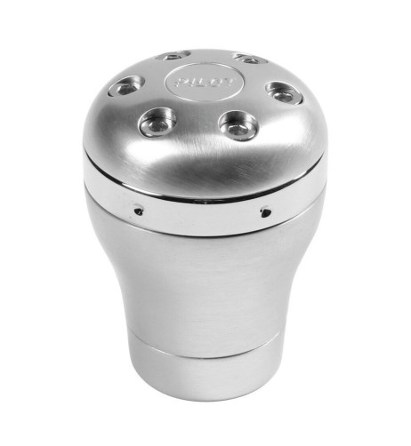 Pomello cambio alluminio cromo Spider